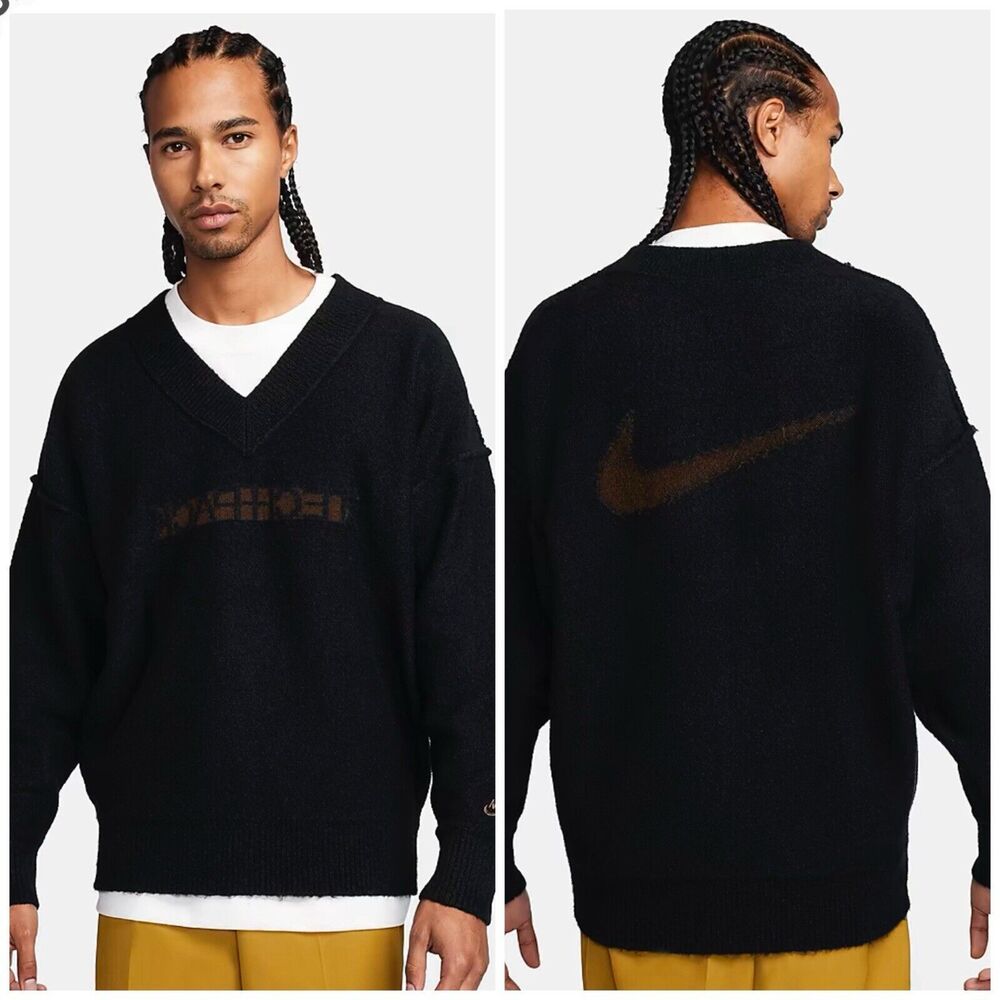 Nike Sportswear Tech Pack V-Neck Knit Sweater